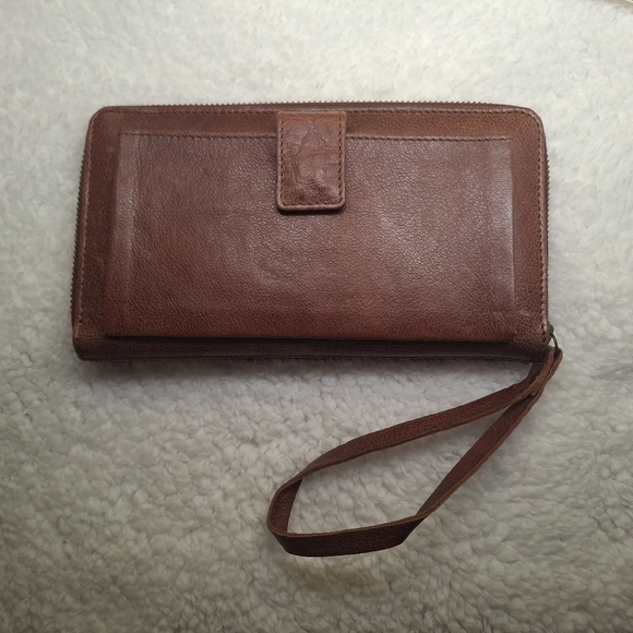 STS Ranchwear Black and Brown Wallet - Picture 3 of 9